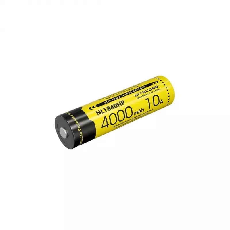 Įkraunama ličio jonų baterija Nitecore NL1840HP 3,6V 4000mAh