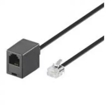 Wentronic 68259 ryšio priedas, juodas