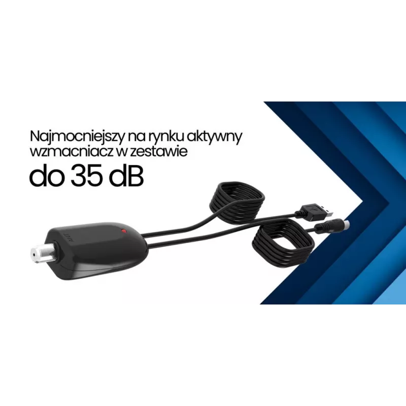 Automobilinė DVB-T antena Shark SHA301CAR su aktyviu stiprintuvu transporto priemonės TV priėmimui