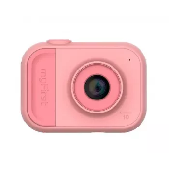 Vaikiškas skaitmeninis fotoaparatas Xrec myFirst Camera 10 — rožinis, skirtas vaikams nuo 5 metų, 76 g