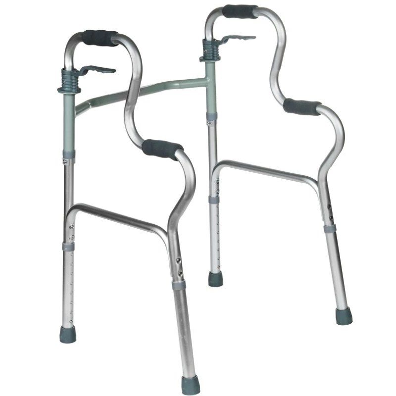 Reabilitacinis vaikštynė REHA FUND RF-133 3in1, aliuminio/plieno rėmas, reguliuojamas aukštis 81–99 cm, 2 ratai, sėdynė, maks. apkrova 100 kg