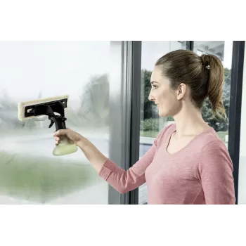„Karcher“ langų valymo priedo rinkinys 2.633-129.0 — 250 ml purškiamas butelis, suderinamas su WV 2 Plus, WV 2 Premium, WV 5 Premium