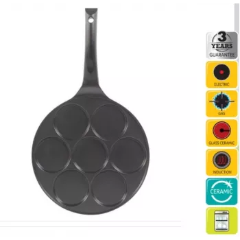 Blyninė keptuvė LAMART LT1293, aliuminio neprideganti, 27 cm skersmuo