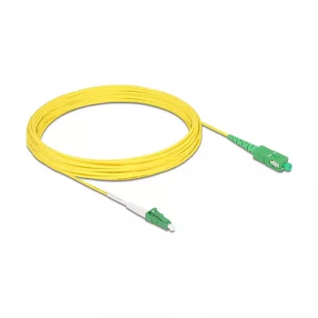 DeLOCK InfiniBand / šviesolaidinis kabelis 10 m LC SC Geltonas 83876