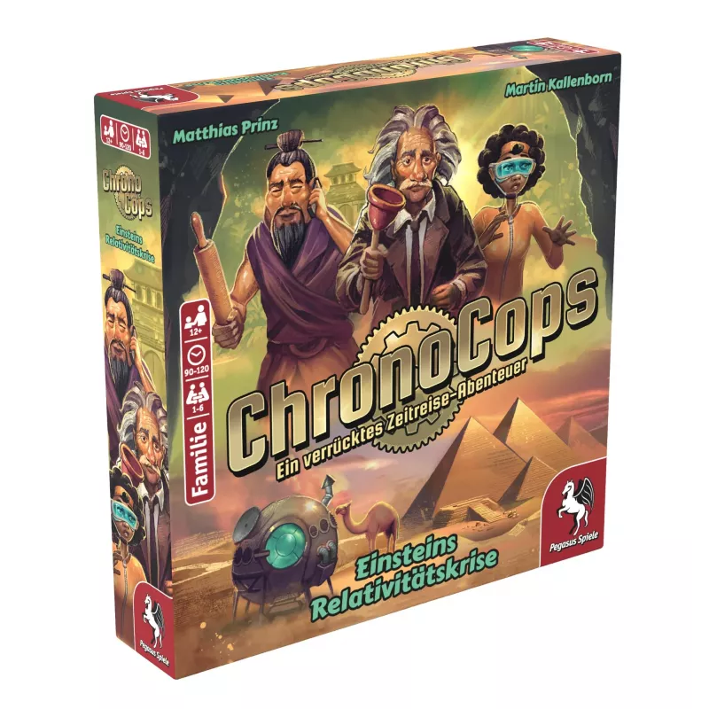 ChronoCops – Einšteino reliatyvumo krizė, stalo žaidimas