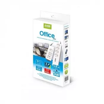 OFFICE PLUS 7 SORTIE(S) CA 250 V baltas (T/LZ06-OFP018/0000) - Ever
