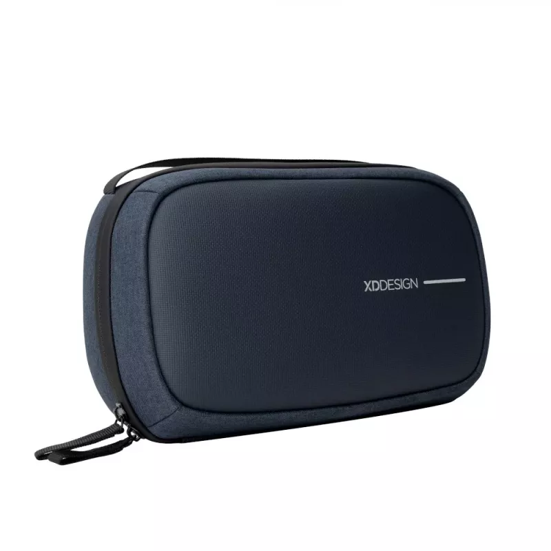 Tualeto krepšys XDDESIGN First-Class All-in-One Travel Organiser P706.3425, Granato spalvos, užtrauktukas, 380 g, 17×27.5 cm išorinė dėžutė