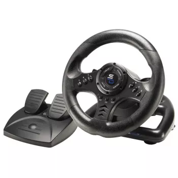 Vairas + pedalai Subsonic SA5426-NG Juodas USB 180° sukimasis