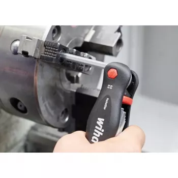 Kišeninis atsuktuvas Wiha PocketStar kelių antgalių atsuktuvas, ilgis 120 mm, modelis 23047