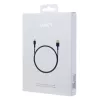 CB-MD1 Juodas greitasis laidas Quick Charge micro USB-USB | 1m | 5A | 480 Mbps