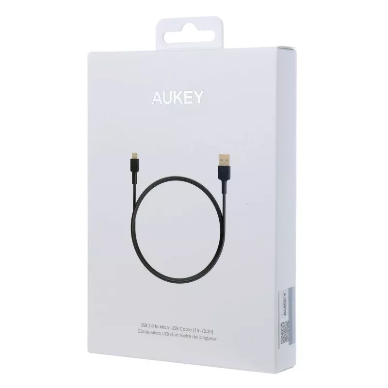 CB-MD1 Juodas greitasis laidas Quick Charge micro USB-USB | 1m | 5A | 480 Mbps