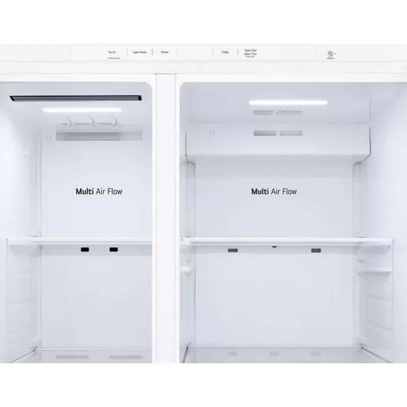 LG GSLC40SWPE šaldytuvas šonas prie šono laisvai pastatomas 638 l balta
