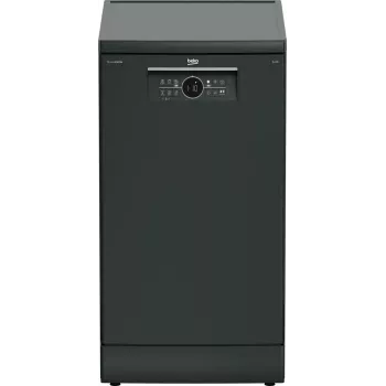 Pastatoma indaplovė BEKO BDFS26123AQ, 45 cm, 10 komplektų, 49 dB, antracitinė