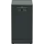 Pastatoma indaplovė BEKO BDFS26123AQ, 45 cm, 10 komplektų, 49 dB, antracitinė