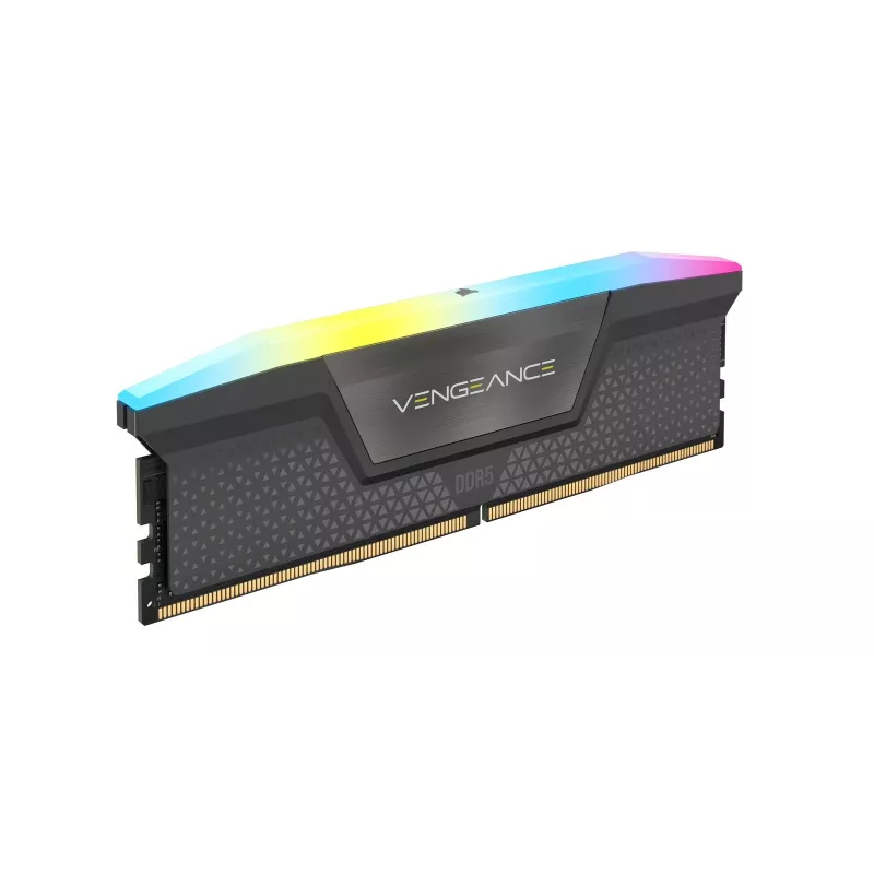 CORSAIR VENGEANCE RGB DDR5 32GB (2x16GB) 6000 MT/s CL38 atminties rinkinys