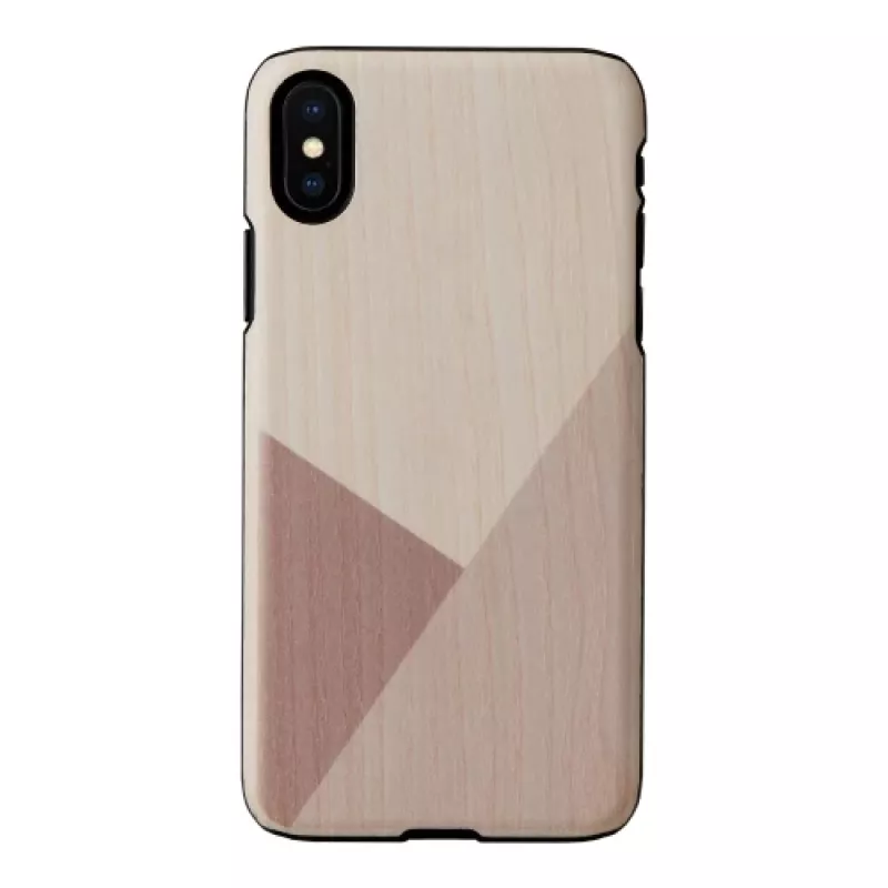 man and wood išmaniojo telefono dėklas iPhone X/XS — tulip Juoda
