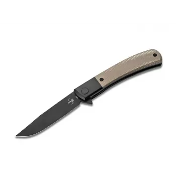 Sulankstomas peilis BOKER PLUS Modern Gentleman 01BO931 — sulankstoma geležtė, plieninė rankena