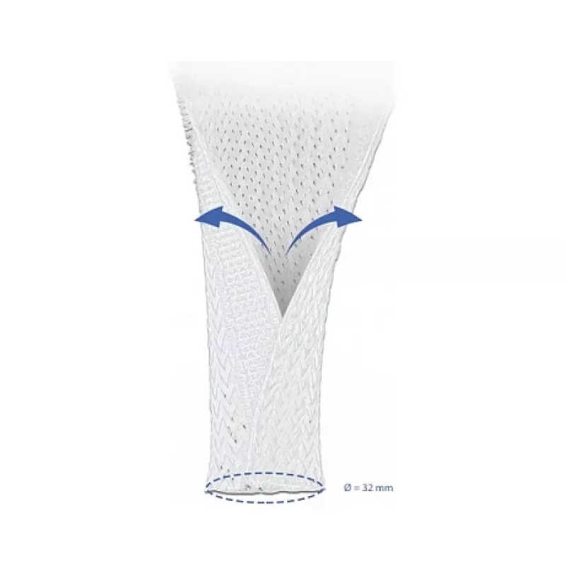 Pintas apsauginis vamzdelis DELOCK 20820 10 m x 32 mm baltas