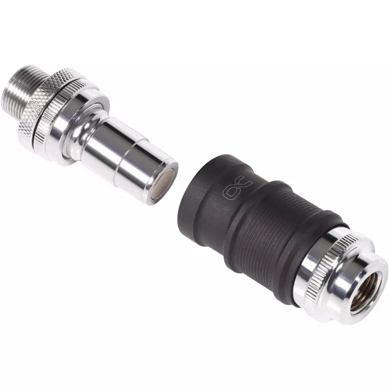 Alphacool Quick Disconnect Set BLH1A IG-IG su Schott jungtimi – greitai atjungiamų jungčių pora, skirta G½/G1/4 jungtims