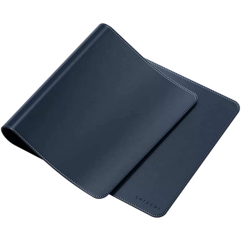 Satechi Desk Mat - veganiškos odos stalo kilimėlis (mėlynas)