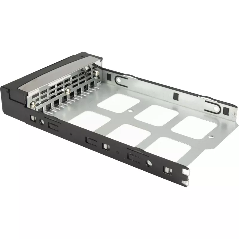 Laikmenų korpusas Inter-Tech ES-3525-JY Juodas Plastikas Plienas 180mm