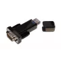 Microconnect USBADB9M kabelio lyties keitiklis USB 2.0 nuoseklioji juoda