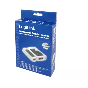 Kabelių testeris, LogiLink WZ0010, tinklo kabelių testavimo įrankis