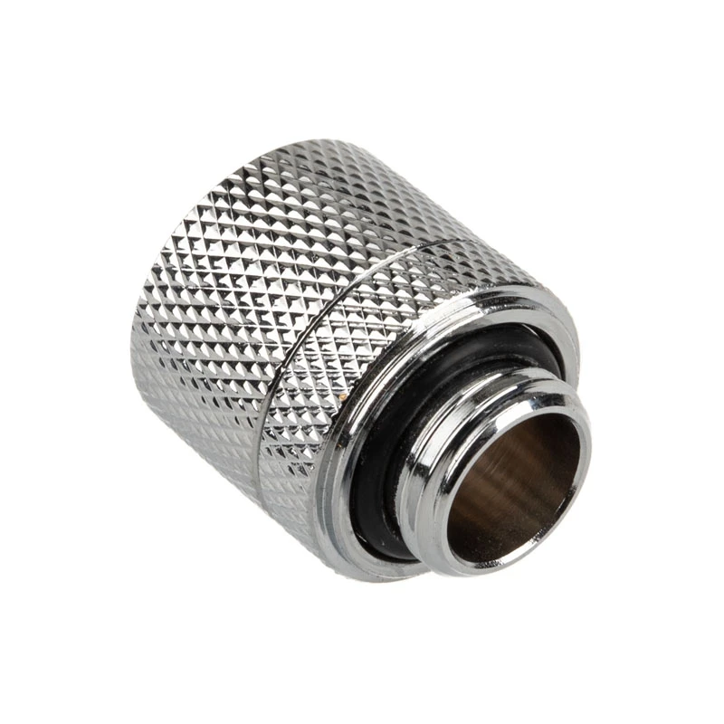 Alphacool Eiszapfen jungtis tiesi G1/4 colio AG į 13/10 mm - chromas sidabrinis