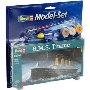 Keleivinio laivo modelis REVELL R.M.S. Titanic surinkimo rinkinys, mastelis 1:1200, ilgis 223 mm