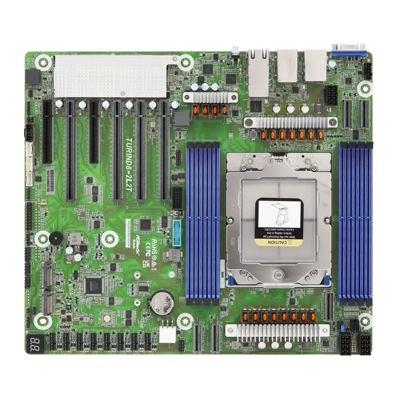Pagrindinė plokštė ASROCK TURIND8-2L2T CEB Socket SP5 Single