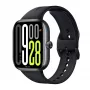 Išmanusis laikrodis „Xiaomi Watch 5“ stačiakampis, 2,07 colio AMOLED ekranas, juodas korpusas, juodas TPU dirželis, 47,5 mm, 5 ATM