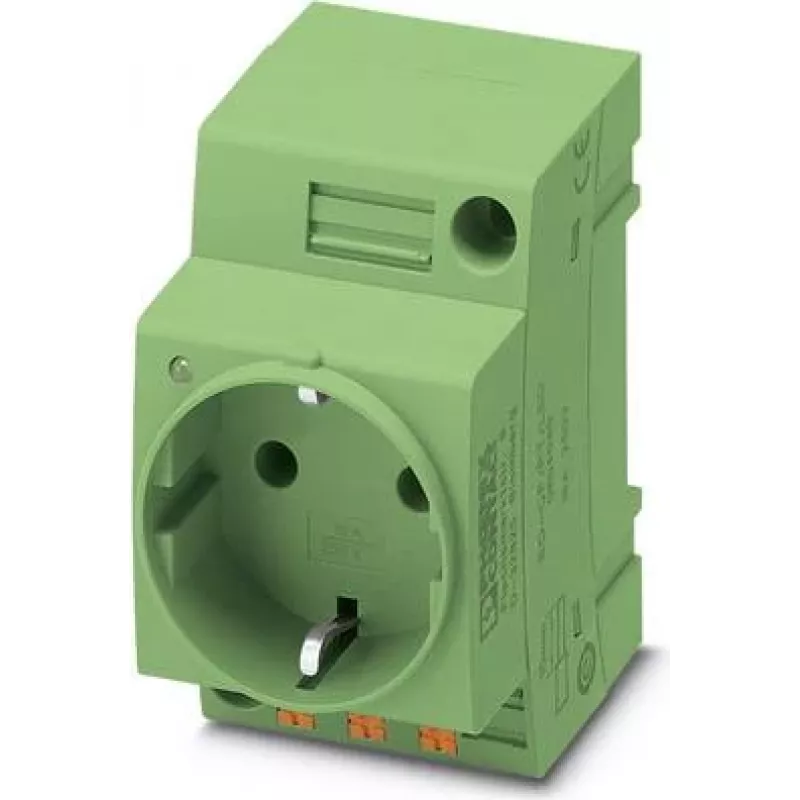 Phoenix Contact spintos kištukinis lizdas EO-CF/PT/LED/GN žalias 1 vnt. (804041)