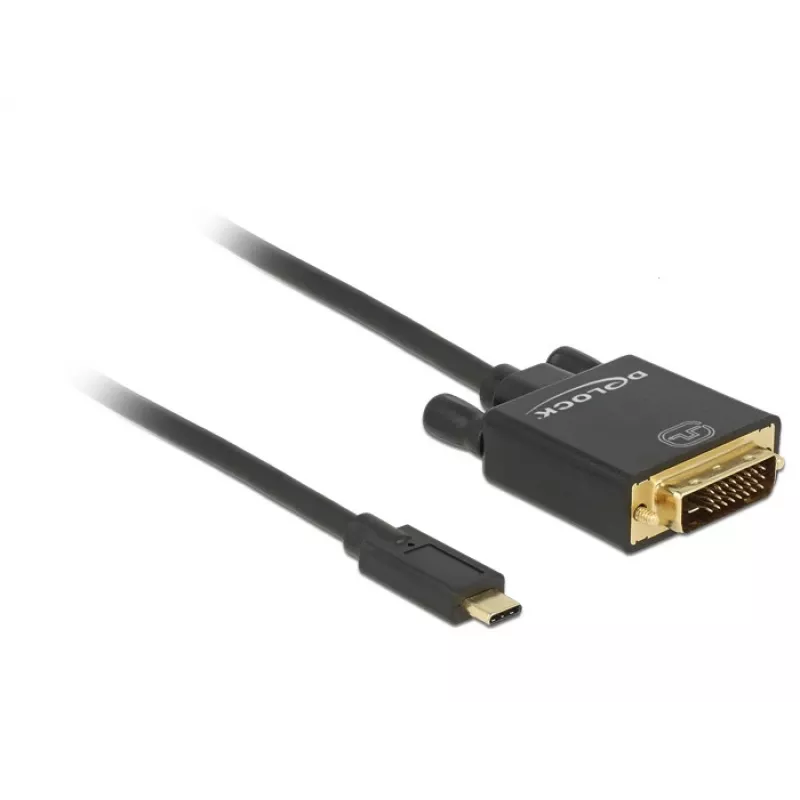 USB-C į DVI adapteris DeLOCK 1 m 85320