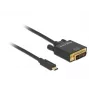 USB-C į DVI adapteris DeLOCK 1 m 85320