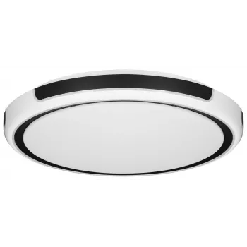 LED lubinis šviestuvas ActiveJet AJE-GIOVANNI 40W 4000K 5000 lm apvalus 51 cm baltas/juodas
