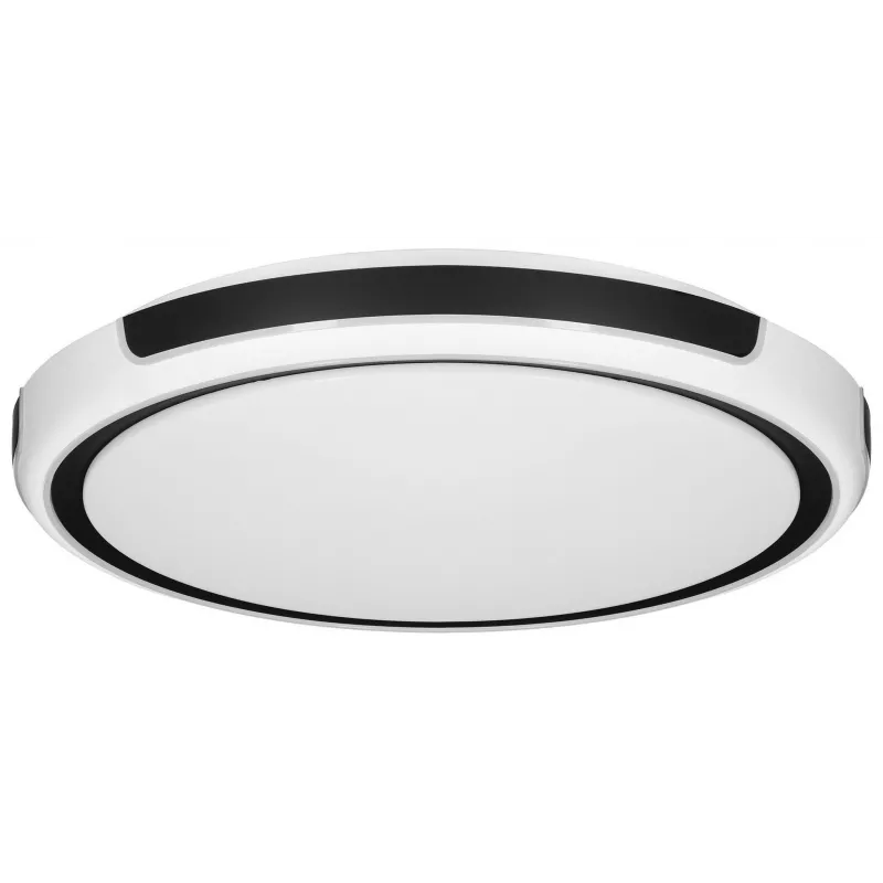 LED lubinis šviestuvas ActiveJet AJE-GIOVANNI 40W 4000K 5000 lm apvalus 51 cm baltas/juodas