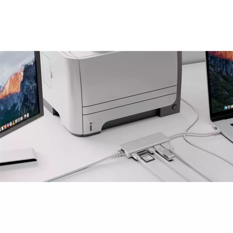 Wentronic goobay - USB-C dokinė stotelė - 10Mb LAN (76788)