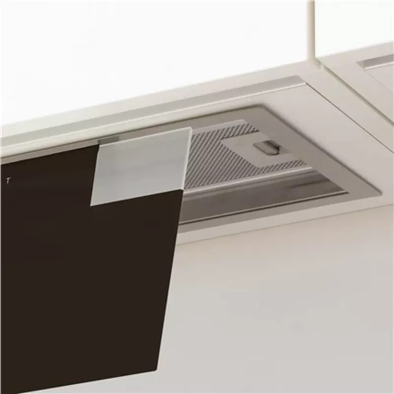 Įmontuojamas gartraukis CATA GC DUAL BK — 492 mm plotis, 1200 m³/h, metalinis filtras, 50 dB