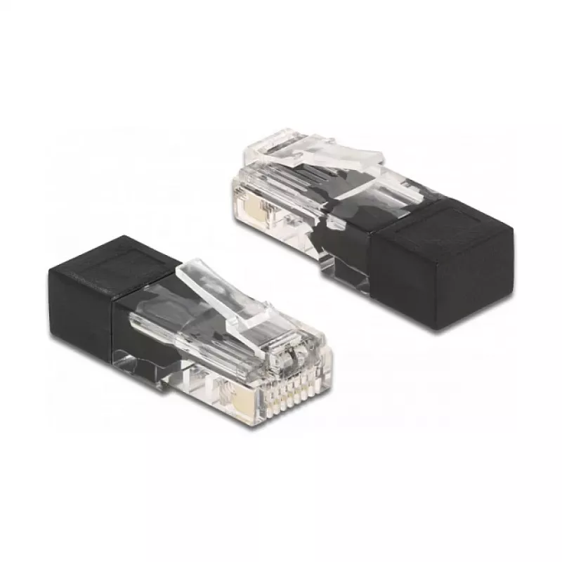 RJ45 kištukas su 60 omų baigiamuoju rezistoriumi DeLOCK 66807