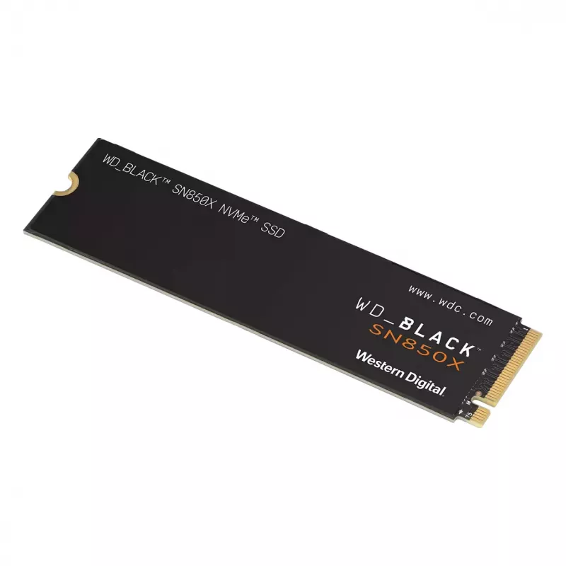 WD_Juoda SN850X NVMe SSD WDBB9G0010BNC - SSD - 1 TB - Vidinis - M.2 2280 - PCIe 4.0 (NVMe) - Juoda