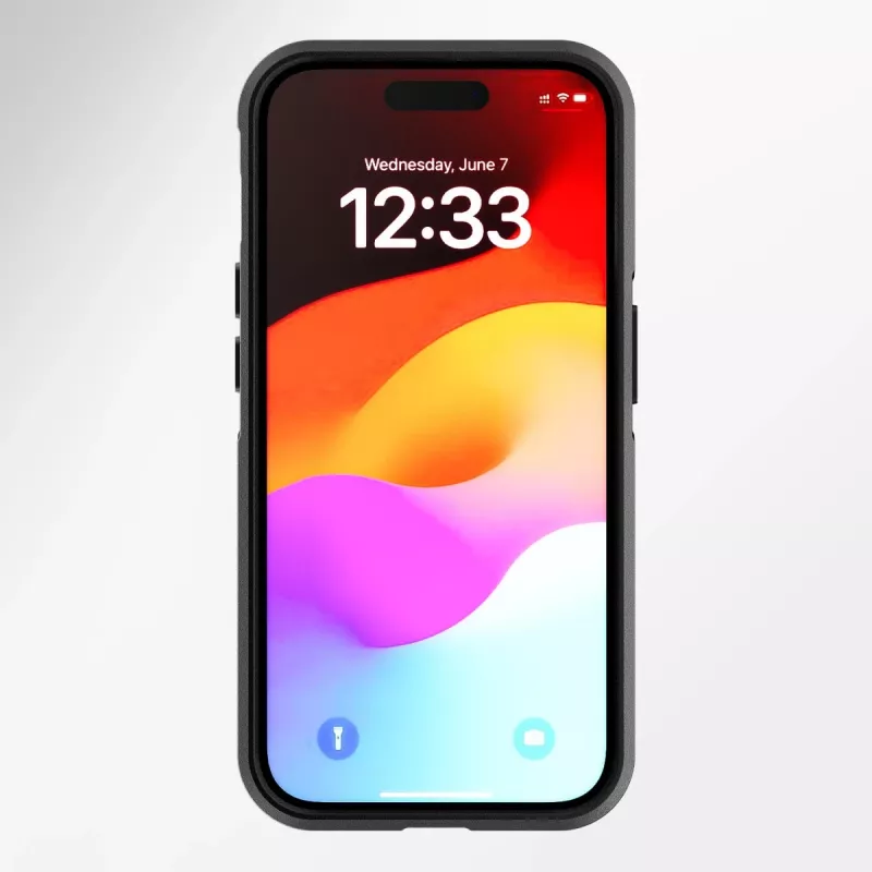 4smarts Defend Case - Mantelhülle - Apple - iPhone 15 Pro - 15,5 cm (6.1) - Juoda