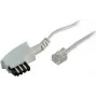 S/CONN 3m TAE-F - RJ11 baltas ShiverPeaks TC 70043-W