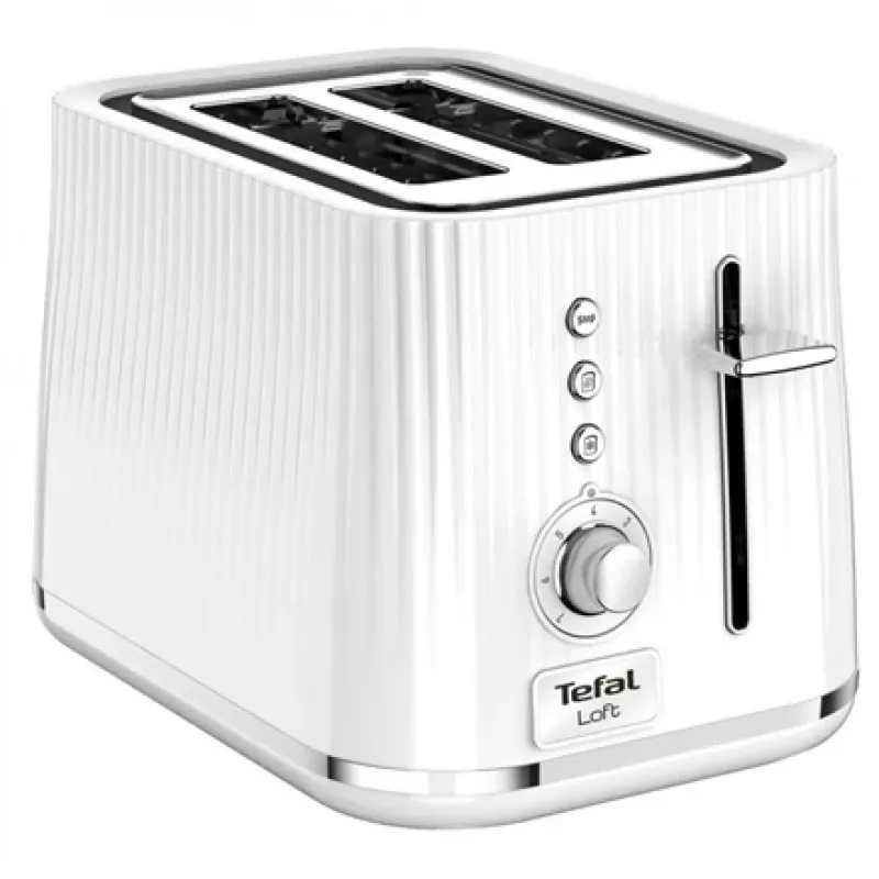 Tefal Loft TT7611 7 2 riekelės (-ių) Chromas, Balta