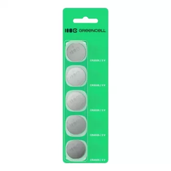 Green Cell CR2025 ličio baterija 3V 160mAh diskinė celė
