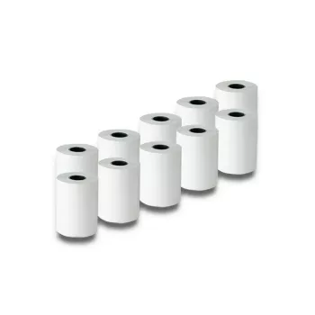QOLTEC popierinės spausdintuvo etiketės 5,7 cm pločio, baltos, 55 g/m², pakuotėje 10 vnt. (modelis 51896)