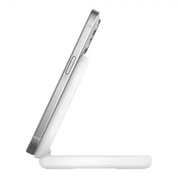 Belkin BoostCharge Ausinės, Išmanusis telefonas Balta USB Belaidis įkrovimas Greitasis įkrovimas Vidinis