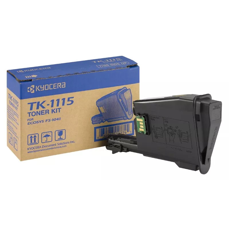 KYOCERA TK-1115 Tonerio kasetė 1 vnt. Originali juoda
