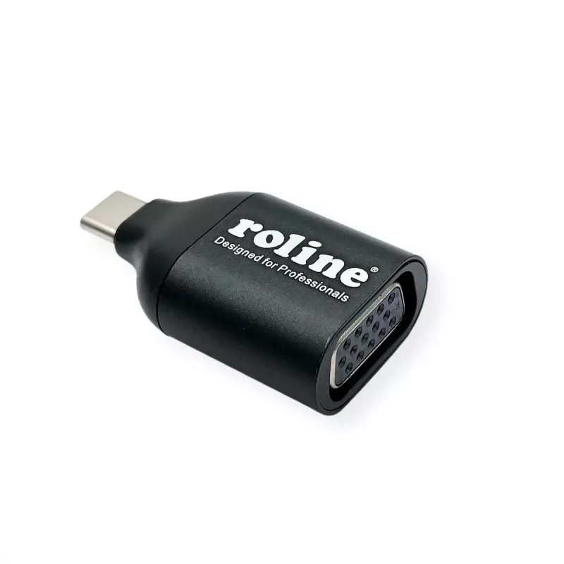 ROLINE 12.03.3228 USB grafikos adapteris 1920 x 1080 pikselių juodas (12.03.3228)