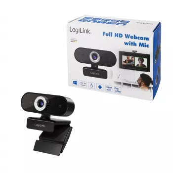 Webcam LogiLink UA0371 3 MP 1920 x 1080 pikselių