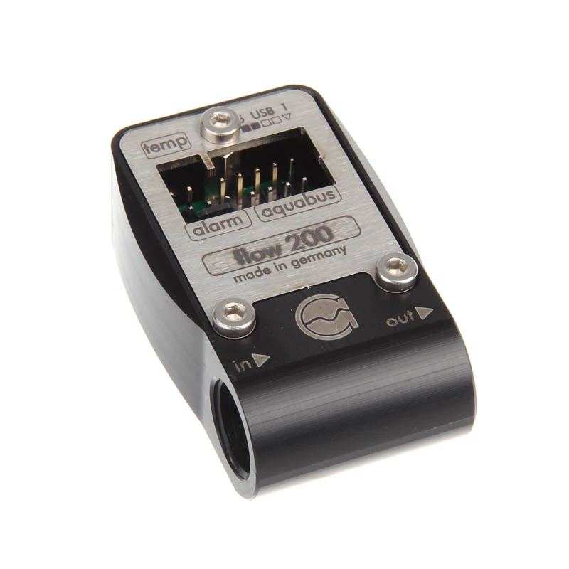 aqua computer srauto jutiklis MPS Flow 200, su USB jungtimi